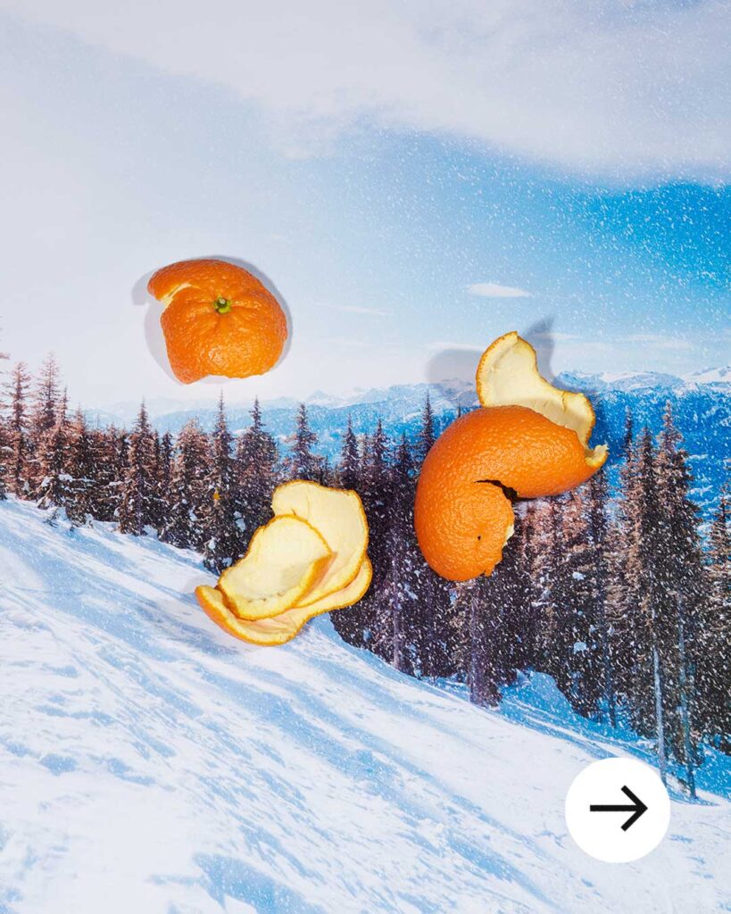 Hvor kaster man appelsinskall? Det er lurt å vite i påsken.